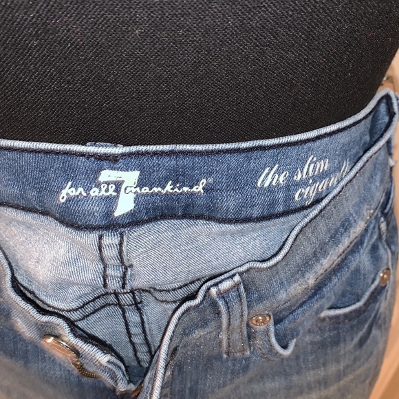 FOR ALL MAN KIND SPARKLY SKINNY JEANS - Picture 2 of 4